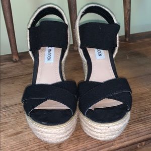 Steve Madden Espadrille Wedge size 6